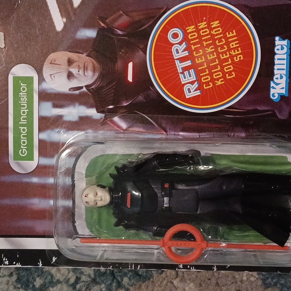 Star Wars Obi-WAn Kenobi Grand Inquisitor Retro Collection figure Nwt🖤 - Picture 2 of 5
